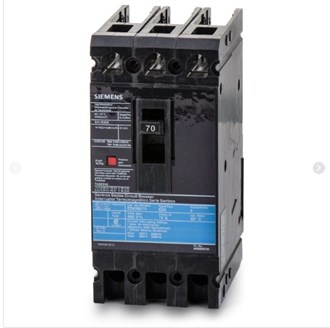 Siemens ED43B070 3 Pole Circuit Breaker